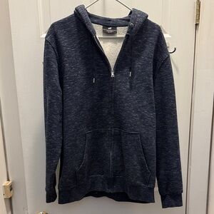 H&M Navy Zip-Up Hoodie